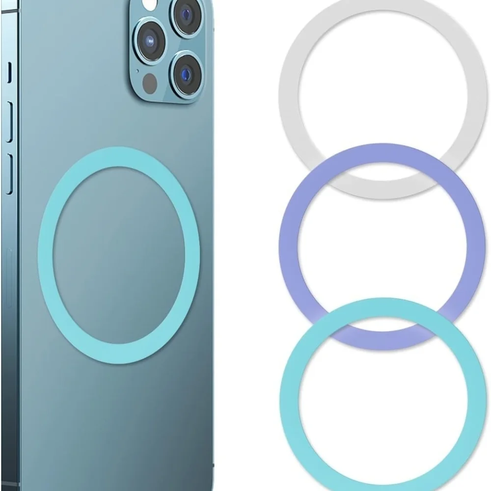 3 Pc Phone Adapters For Magnet And Wireless Charging